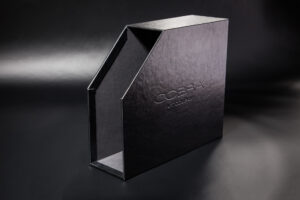 Etui organizer na dokumenty, skóra introligatorska tłoczenie. 