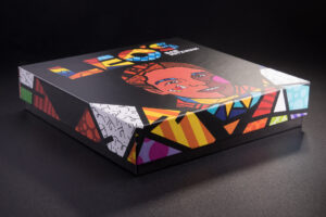 Box Lid and Bottom with full colour offset printed cover.