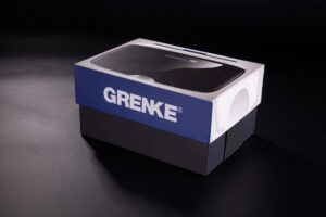 Box Lid and Bottom with additional rubber and printed cover paper