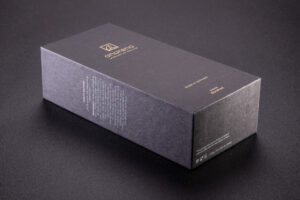 Debossing was made on finished lid.