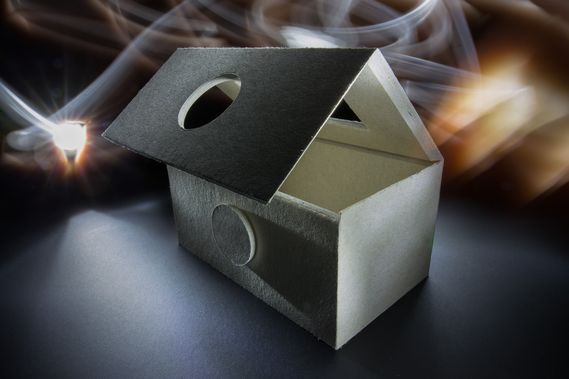 Pudełko krawędziowe Click-box na wizytówki